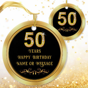 Adorno De Cerámica Ideas de regalos de cumpleaños 50 baratos Cumpleañ