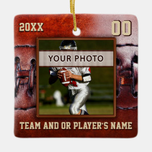 Adorno De Cerámica Ideas del regalo del equipo de fútbol de la foto,