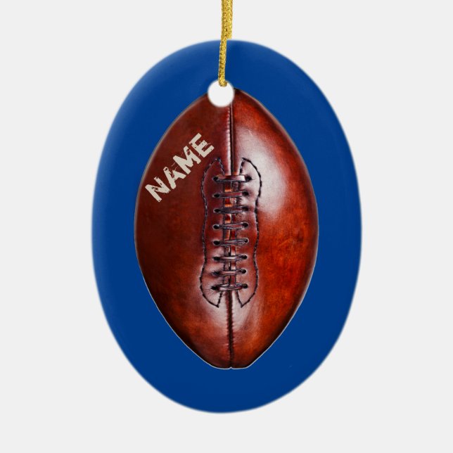 Adorno De Cerámica Ideas personalizadas del regalo del equipo de (Frente)