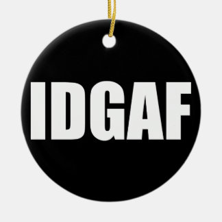 ADORNO DE CERÁMICA IDGAF