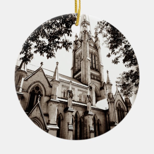 Adorno De Cerámica Iglesia Catedral de Santiago (Frente)