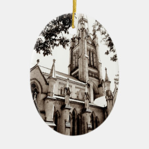 Adorno De Cerámica Iglesia Catedral de Santiago