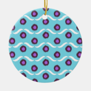 Adorno De Cerámica Ikat Design #9 @ Emporio Moffa