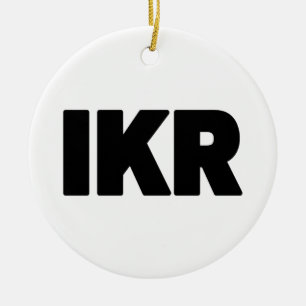 Adorno De Cerámica IKR   Abreviatura de texto