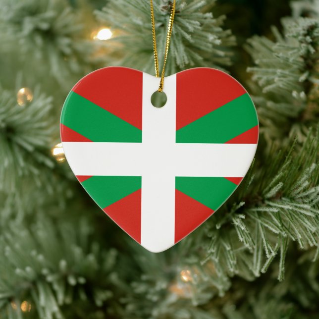 Adorno De Cerámica Ikurriña (Árbol)