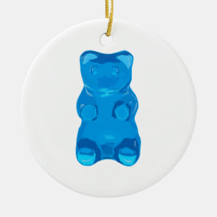 Adorno De Cerámica Ilustracion azul de Gummybear