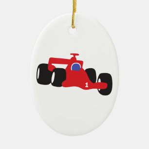 Adorno De Cerámica Ilustracion de Carreras automática impreso en cami