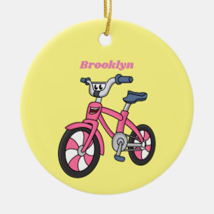 Adorno De Cerámica Ilustracion de personalizado de bicicleta de niños