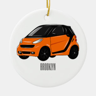 Adorno De Cerámica Ilustracion de personalizado de micro coches
