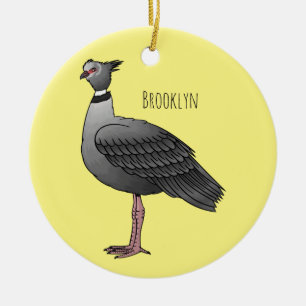 Adorno De Cerámica Ilustracion de personalizado de pájaro silvestre d