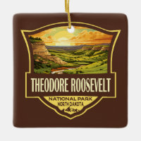 Ilustracion del Parque Nacional Theodore Roosevelt