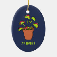 Ilustracion personalizado de la planta de trampa d