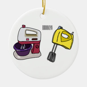 Adorno De Cerámica Ilustracion personalizado mezclador