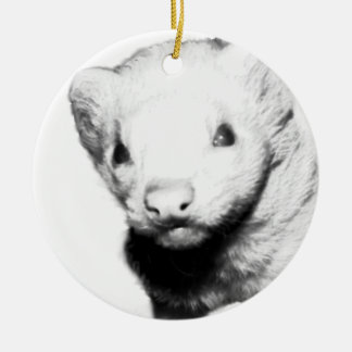 Adorno De Cerámica Imagen de Albino Ferret