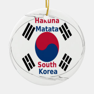 Adorno De Cerámica Imagen de Hakuna Matata en Corea del Sur