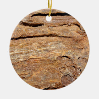 Adorno De Cerámica Imagen de la madera fosilizada