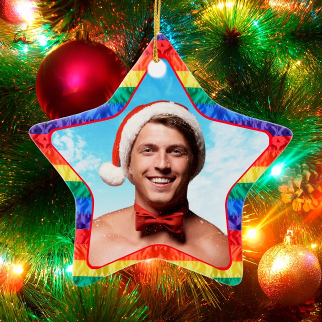 Adorno De Cerámica Imagen de Personalizado LGBTQ Forma de estrella de (Subido por el creador)