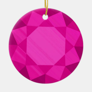 Adorno De Cerámica Imagen gráfica de Tourmaline Gemstone / Jewel