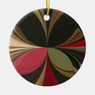 Adorno De Cerámica Impresión de arte Edgy Earth Kaleidoscope