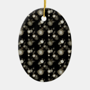 Adorno De Cerámica Impresión de caras de observación - accesorio con