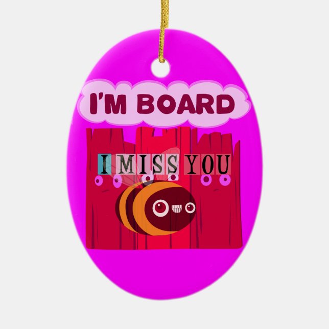 Adorno De Cerámica Imprimir arte de abee de tablero (Frente)