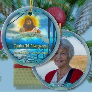 Adorno De Cerámica In Loving Memory 0916