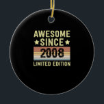 Adorno De Cerámica Increíble desde el cumpleaños 2008<br><div class="desc">1</div>