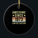 Adorno De Cerámica Increíble desde el cumpleaños de 1973<br><div class="desc">1</div>