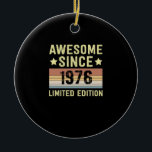 Adorno De Cerámica Increíble desde el cumpleaños de 1976<br><div class="desc">1</div>