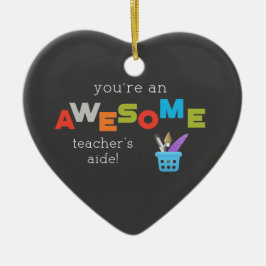Adorno De Cerámica Increíble Día de Apreciación de Maestros Asistente