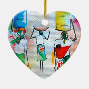 Adorno De Cerámica ¡Independencia en Mozambique!