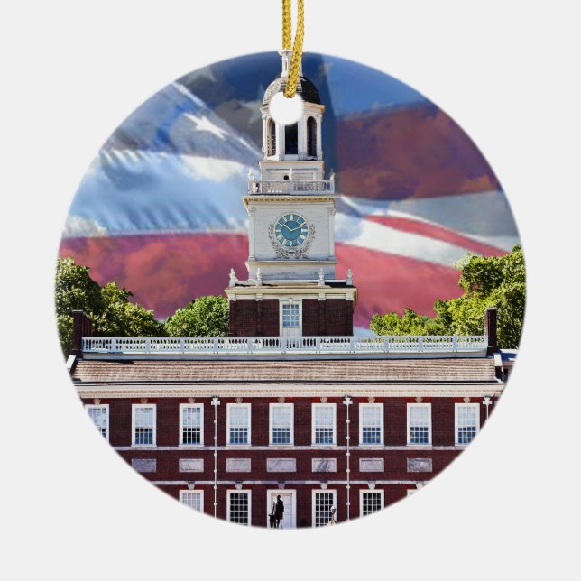 Adorno De Cerámica Independencia Pasillo (Frente)