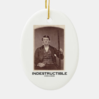 Adorno De Cerámica Indestructible (Phineas Gage)