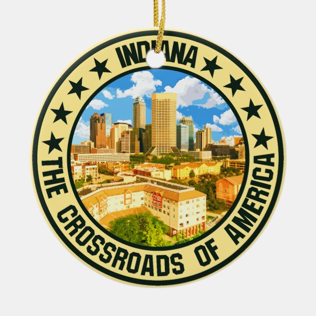 Adorno De Cerámica Indiana (Frente)