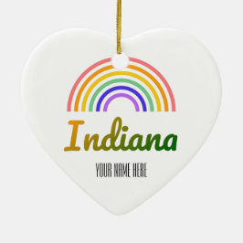Adorno De Cerámica Indiana - Atletismo - Universidad de Purdue