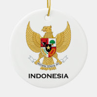 INDONESIA - emblema/bandera/escudo de armas/símbol