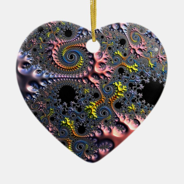 Adorno De Cerámica Infinite Spiral Realms (Frente)