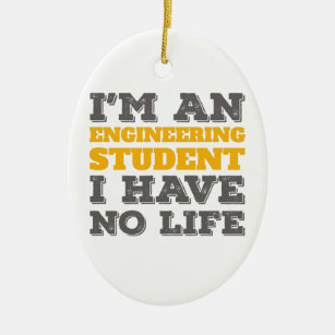 Adorno De Cerámica Ingeniería, soy estudiante de Ingeniería, no tengo