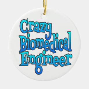 Adorno De Cerámica Ingeniero biomédico loco