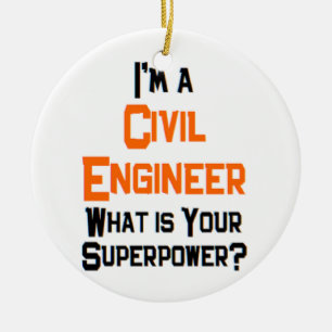Adorno De Cerámica ingeniero civil
