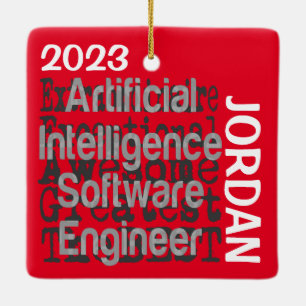 Adorno De Cerámica Ingeniero de software de inteligencia artificial
