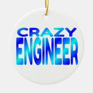 Adorno De Cerámica Ingeniero Loco