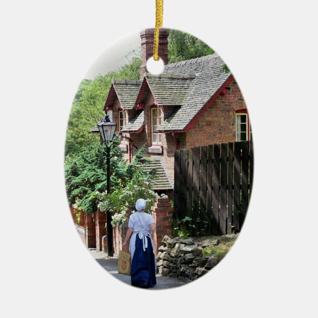 ADORNO DE CERÁMICA INGLATERRA VICTORIANA (Frente)