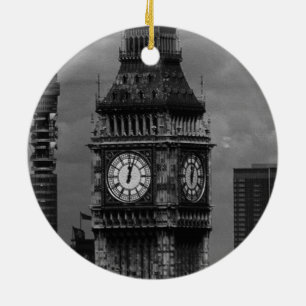 Adorno De Cerámica Inglaterra vintage Londres torre de la oficina de