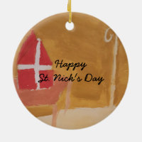 Inglete de la acuarela de Sinterklaas del holandés