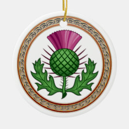 Adorno De Cerámica Insignia de símbolo del silbato escocés