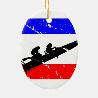 Adorno De Cerámica INSTINTO del Fricción-Barco de la libertad