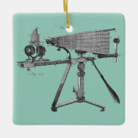 INSTRUMENTO Científico Antiguo Microscopio del Sig