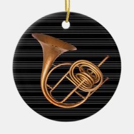 Adorno De Cerámica Instrumento de latón musical personalizado de boci