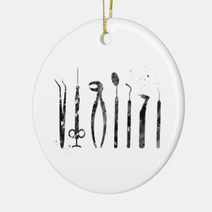 Adorno De Cerámica Instrumentos de dentista